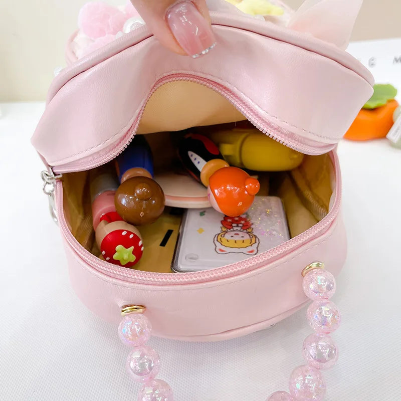 Sequined Princess Pearl Backpack