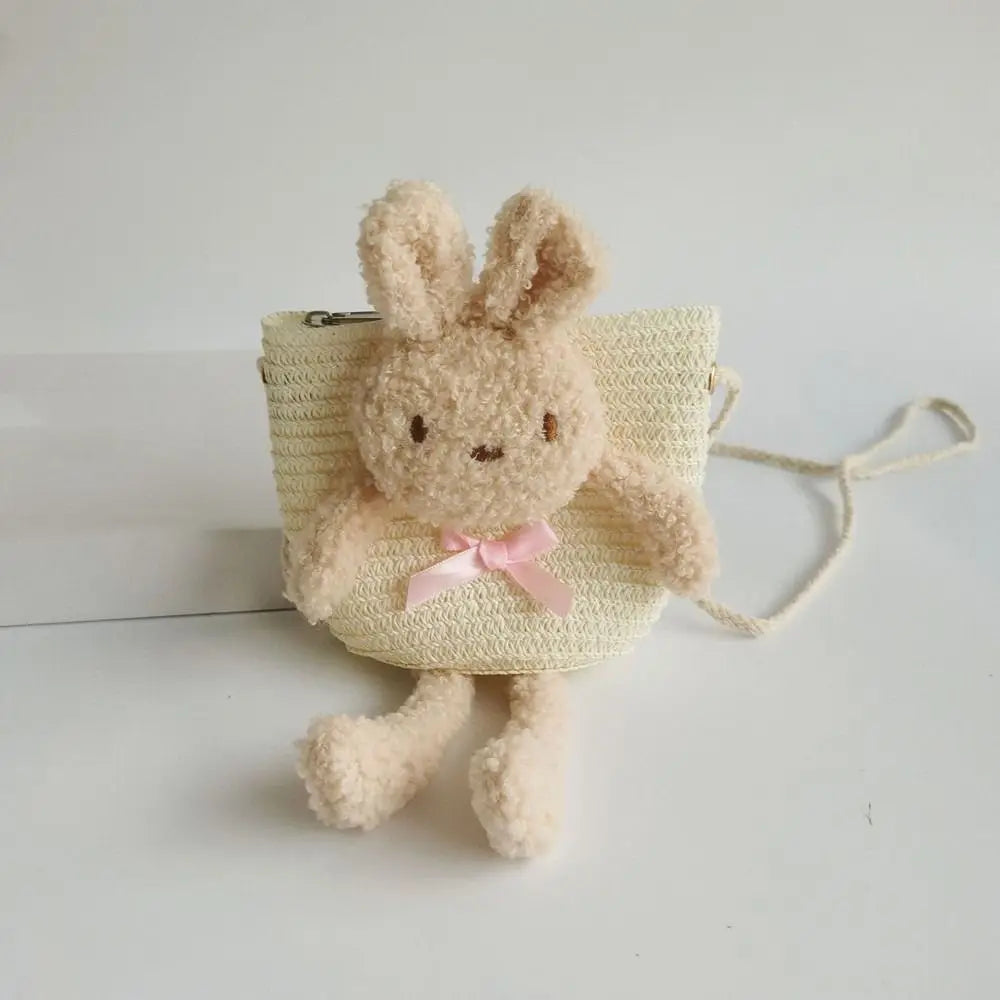 Bear Girl's Colorful Crossbody Purse