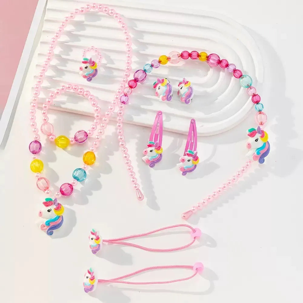 Handcrafted Iron alloy Necklace & Bracelet Set