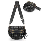 Jacquard Nylon Shell Bag