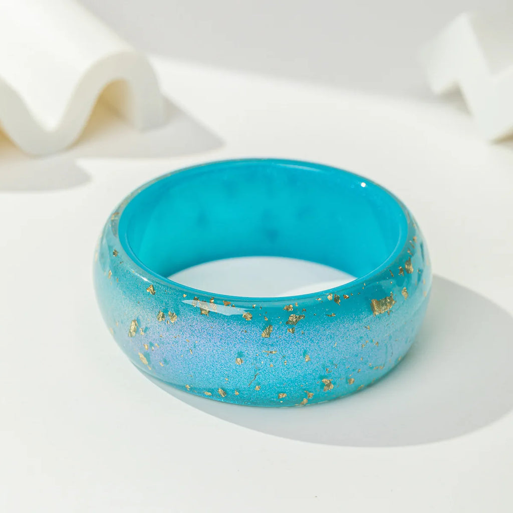 Blue Textured Bracelet