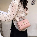 Mini Quilted Diamond Crossbody Purse