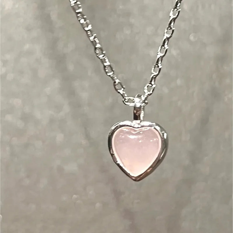 Charm Sterling Silver Pendant Necklace