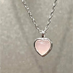 Charm Sterling Silver Pendant Necklace