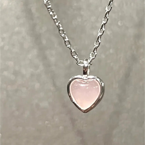 Charm Sterling Silver Pendant Necklace