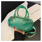 Transparent PVC Pillow Shoulder Bag