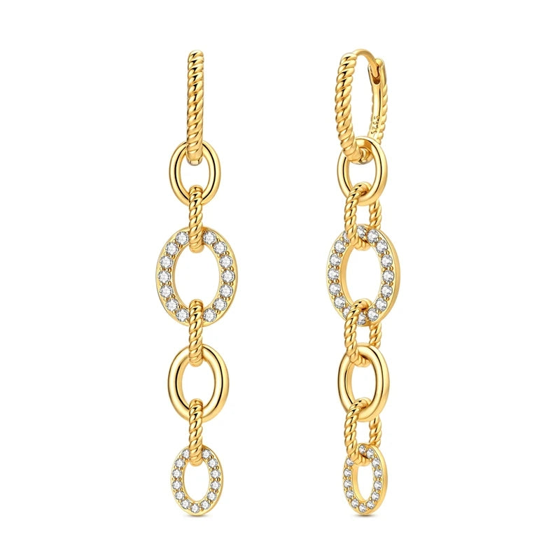 Trendy Versatile  Hoop Earrings