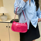 Embossed Geometric Hobo Bag