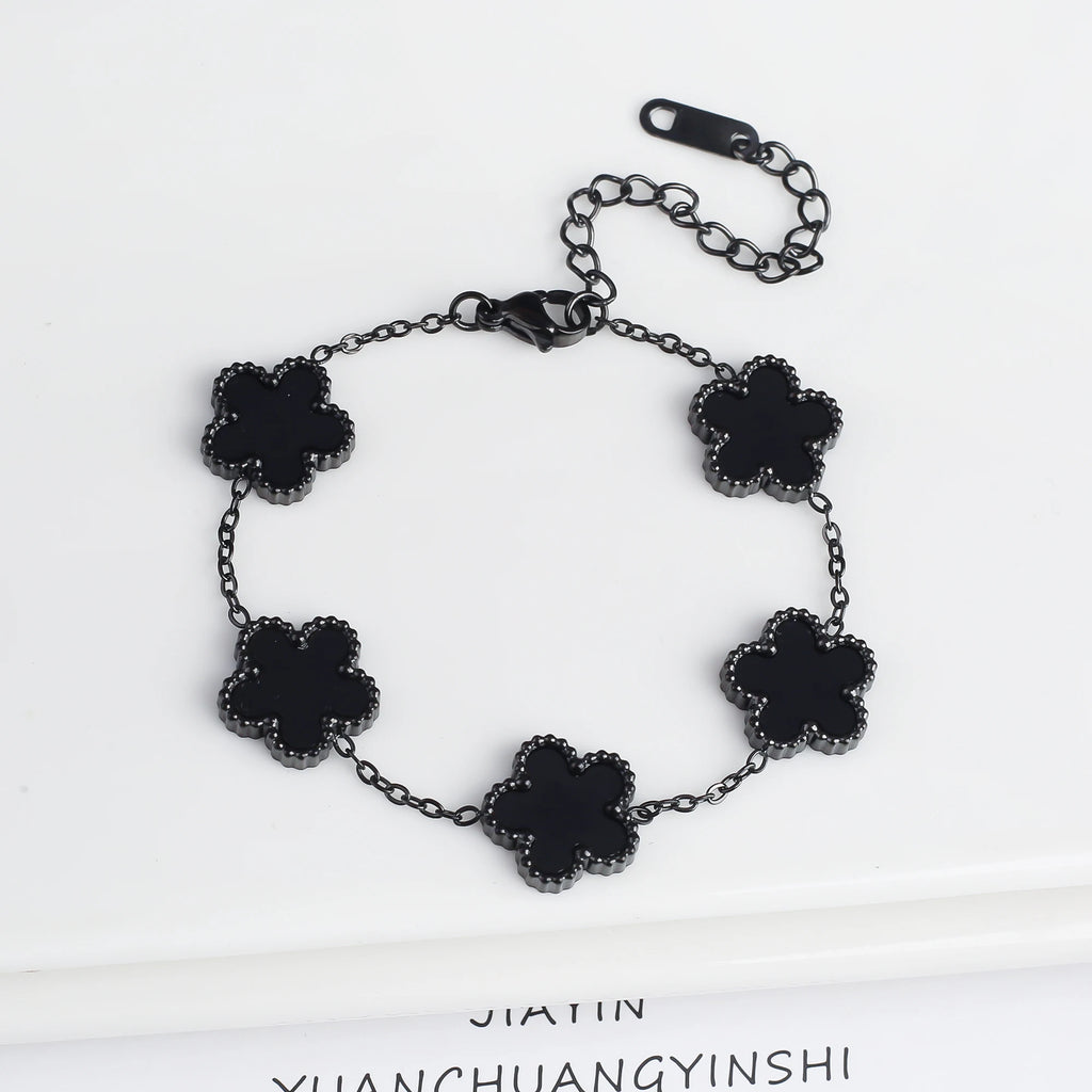 White Black Red Bracelet