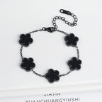 White Black Red Bracelet