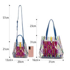 Clear PVC Jelly Tote Bag