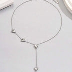Stainless Steel Peach Pendant Necklace
