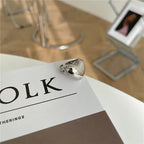 Silver Creative Love Ring