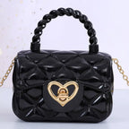 PU Mini Baguette Shoulder Bag