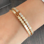 Titanium Steel Plated Bangle