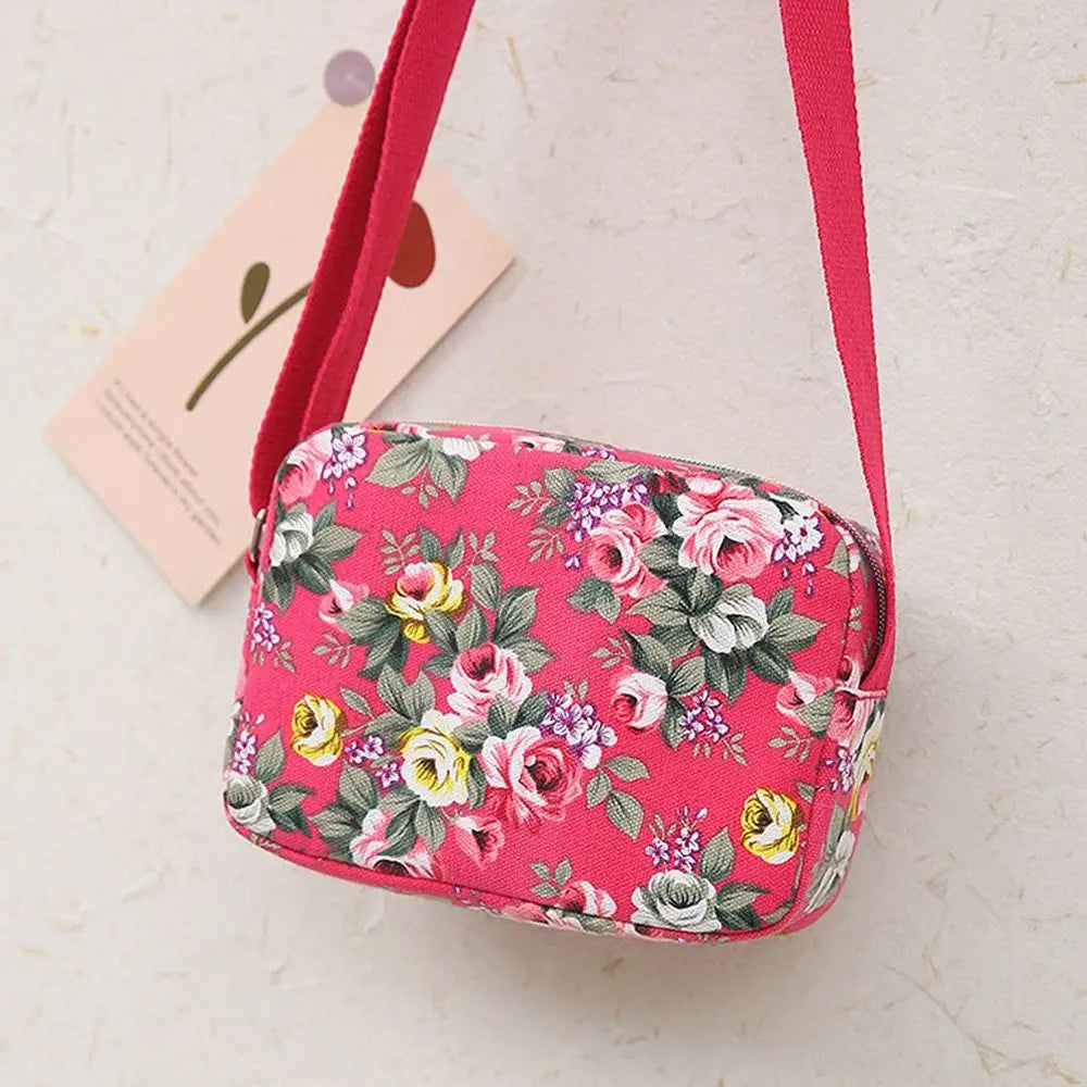 Multi-Layer Nylon Crossbody Bag