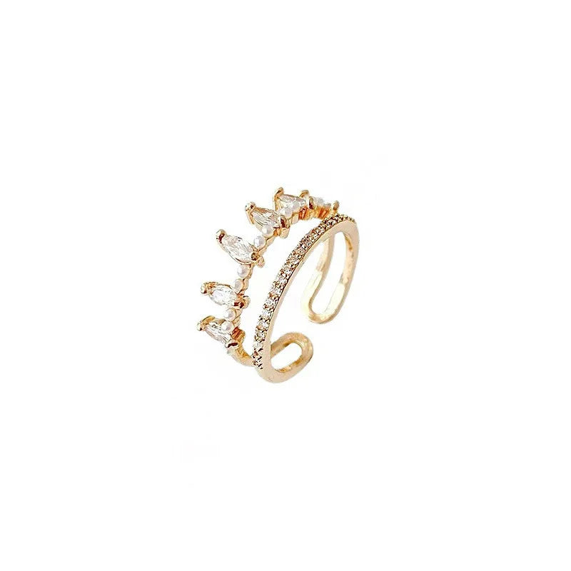 Korean Golden Copper Ring