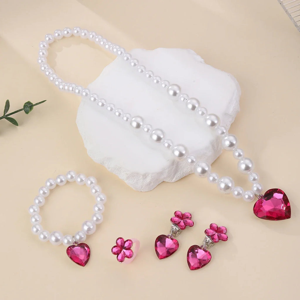 Imitation Pearl Jewelry Set
