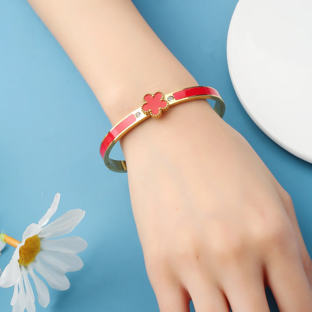 Stainless Steel Five Bangle