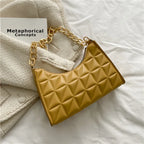 PU Underarm Tote Bag