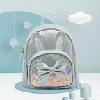 Sequin Rabbit Bow Backpack