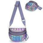 Jacquard Nylon Shell Bag