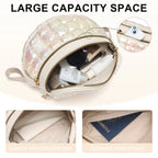 Jacquard Nylon Shell Bag