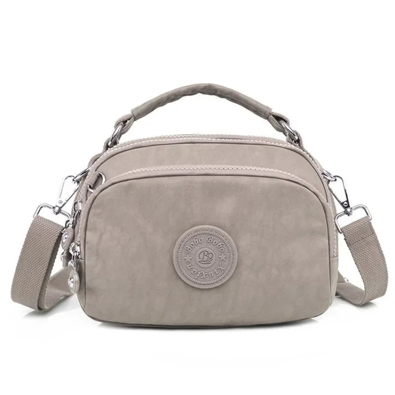 Nylon Doctor-Style Crossbody Bag