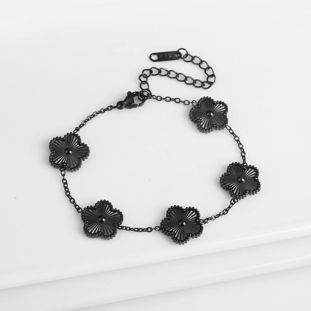 White Black Red Bracelet