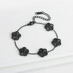 White Black Red Bracelet