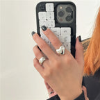 Silver Creative Love Ring