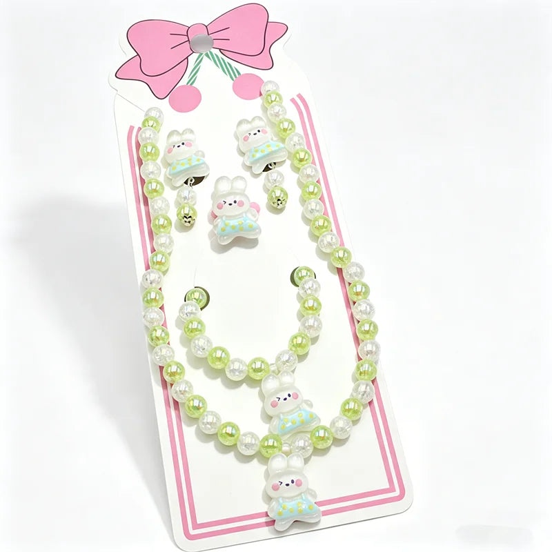 Handcrafted Iron alloy Necklace & Bracelet Set