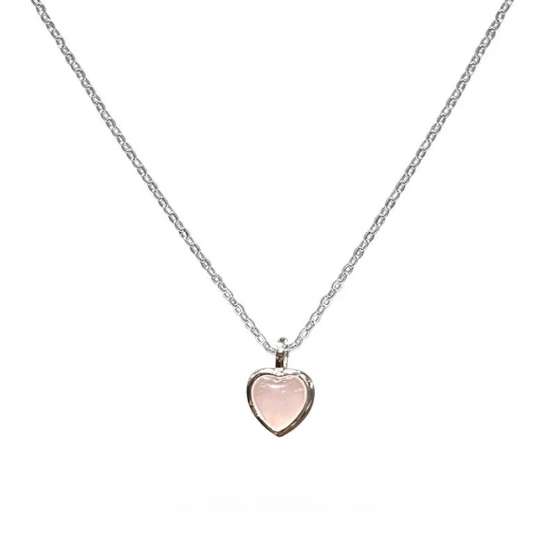 Charm Sterling Silver Pendant Necklace