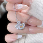 Designer Sterling Silver Pendant Necklace