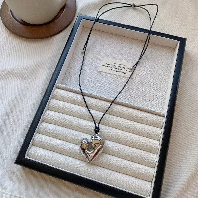 Heart 85CM Adjustable Pendant Necklace