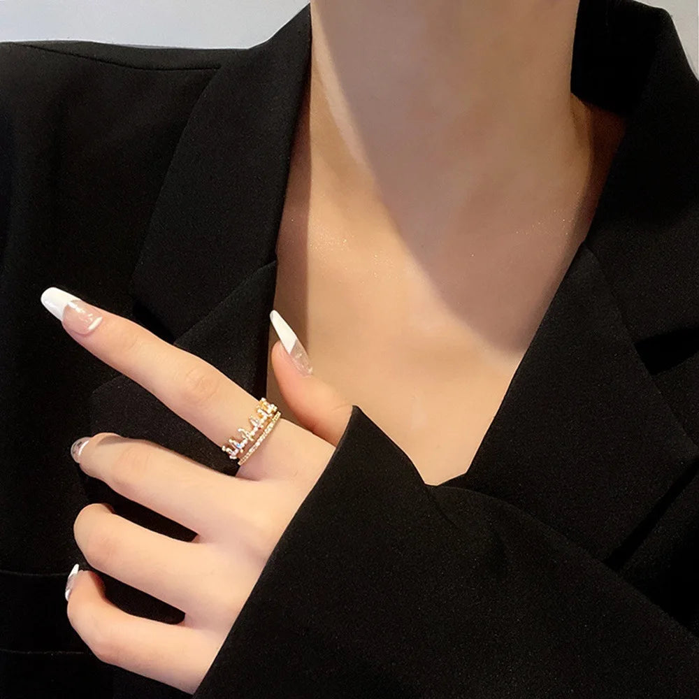 Korean Golden Copper Ring