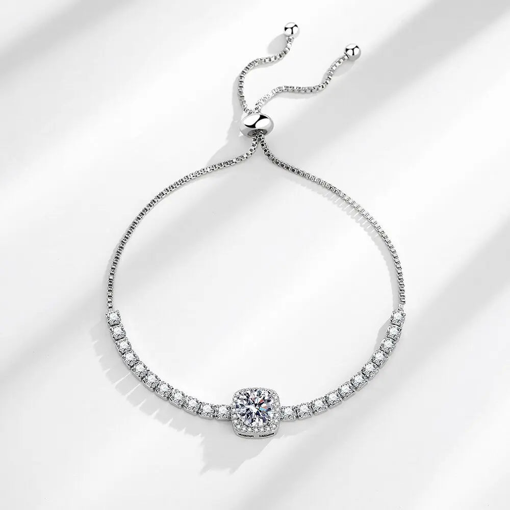 Sterling Silver Carat Bracelet